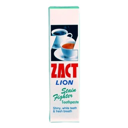 ຢາສີຟັນ ແຊັດ 160g ZACT ກຳຈັດກີ່ນກາແຟ / (Unit)