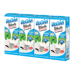 Dutch Mill Selected UHT Milk Plain 180ml 1x4 / (Pack)