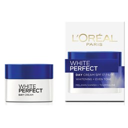 I1 L'Oréal Paris Aura Perfect Day Cream SPF 17 PA++ Fights Dark Spots+Evens Tone 20ml / (หน่วย)