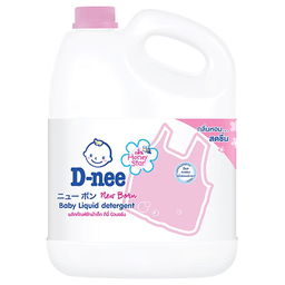 D Nee Liquid Baby Detergent Honey Star Pink 3000ml / (หน่วย)