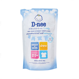 D-Nee Liquid Detergent White Refill 600 ml / (Unit)