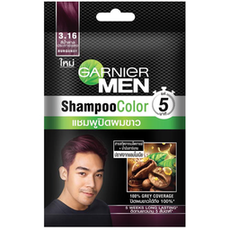 Garnier Men Shampoo Color 3.16 Burgundy 10ml / (Unit)