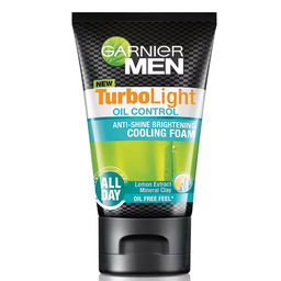 Garnier Men Oil Control Anti-Shine Brightening Cooling Foam  100ml / (Unit)