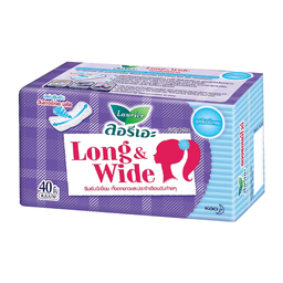 Laurier Daily Active Extra Long & White Natural Clean 40p / (件)