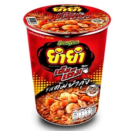 YumYum TemTem Instant Cup Noodles Tom Yum Kung Flavour 60g / (단위)