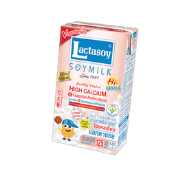 Lactasoy Soy Milk UHT Hi-Calcium 125ml / (단위)