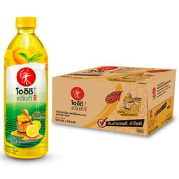 Oishi Green Tea Honey Lemon 500ml 1x6x4 / (Box)