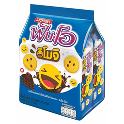 ®Jack&Jill Fun-O Emoji Cookies Chocolate 45g 1x12 / (Pack)