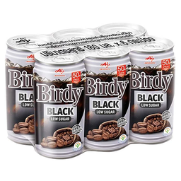 Birdy Black Coffee 180ml 1x6 / (Pack)