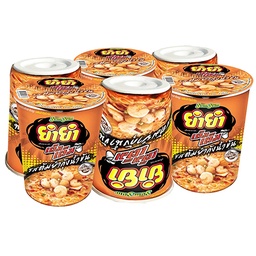 YumYum TemTem Instant Cup Noodles Tom Yum Kung Creamy Flavour 60g 1x6 / (Pack)