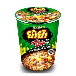 YumYum TemTem Instant Cup Noodles Pork Flavour 60g / (단위)