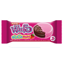 ®Jack&Jill Fun-O DoubleStraw Strawberry Coated Cookies 23g / (단위)