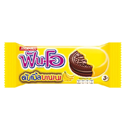 ®Jack&Jill Fun-O Doublebanana Banana Coated Cookies 23g / (Unit)