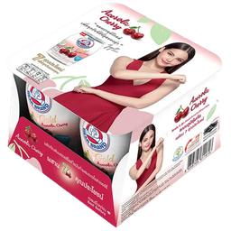 Bear Brand Gold Low Fat Sterilized Milk with Acerola Cherry 140ml 1X4 / (Unit)